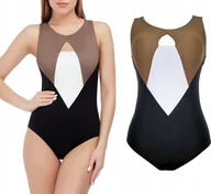 Stroje kąpielowe - Pan i Pani Gadżet Jednoczęściowy strój kąpielowy nude modelujący - miniaturka - grafika 1