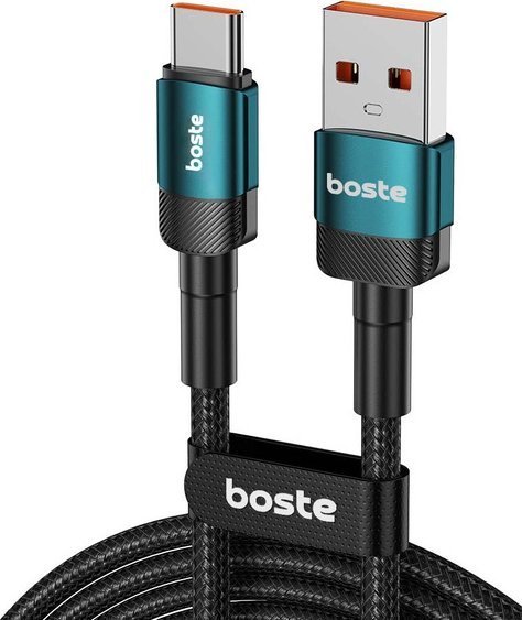 Boste Beauty Armor Series Kabel USB-A do USB-C ,Typ-C, 3A, 1M, Szybkie ładowanie