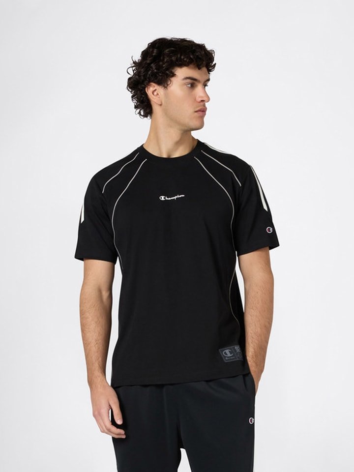 Champion Koszulka w kolorze czarnym