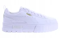 Buty sportowe damskie - Buty młodzieżowe Puma Mayze Lth Jr 384527 01 - miniaturka - grafika 1