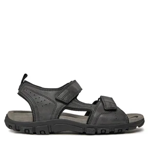 Sandały Geox Uomo Sandal Strada U4524B 000ME C9999 Czarny - Sandały męskie - miniaturka - grafika 1