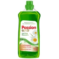 Środki do podłóg i mebli - Passion Gold Professional Spring Flowers 1 L – profesjonalny płyn do podłóg o zapachu wiosennych kwiatów - miniaturka - grafika 1