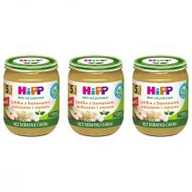 Desery dla dzieci - Hipp Jabłka z bananami kokosem i owsem po 5. miesiącu zestaw 3 x 160 g Bio - miniaturka - grafika 1