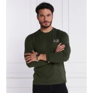 Koszulki męskie - EA7 Longsleeve | Regular Fit - miniaturka - grafika 1