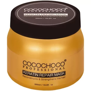 Cocochoco Cocochoco Keratin Mask maska keratynowa do włosów 500ml - Maski do włosów - miniaturka - grafika 1