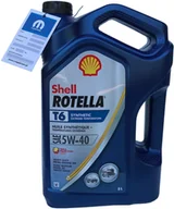 Silnik - akcesoria - Olej 5W-40 SHELL ROTELLA T6 API SERVICE CJ-4 CK4 CK-4 CK4 CI-4 PLUS CI4 CH4 CH-4 Turbo Diesel z DPF MS-10902 68001332PB - miniaturka - grafika 1