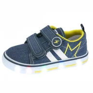 Buty dla dziewczynek - Trampki dziecięce BEPPI 2189831 świecące LED - miniaturka - grafika 1