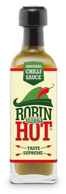 Robin Hot Green – Łagodnie Ostry Sos Chili Jalapeño 60ml Naturalna Świeżość