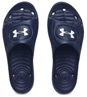 Klapki i japonki męskie - Klapki męskie UNDER ARMOUR Locker IV Na basen, plażę, siłownię - miniaturka - grafika 1
