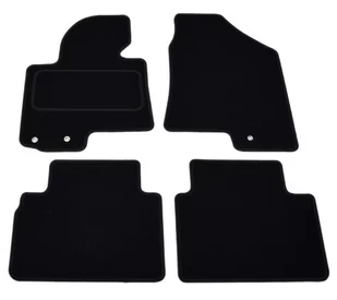 Hyundai Ix35 03/2010-06/2015R. - Czarne Dywaniki Welurowe W Jakości Economy - Dywaniki samochodowe - miniaturka - grafika 1
