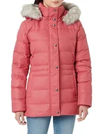 Kurtki damskie - Tommy Hilfiger Tyra puchowa JKT damska kurtka puchowa z futrzanym puchem, Matowa malina, S - miniaturka - grafika 1