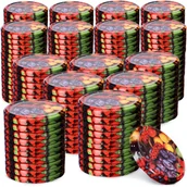 Pojemniki kuchenne - Metalowe wieczka do słoików Virbo 200 szt. 82mm "Owoce" - miniaturka - grafika 1