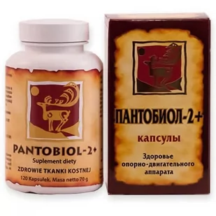Pantobiol-2+ 120 kapsułek Biolit - Suplementy naturalne - miniaturka - grafika 1