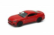 Samochody i pojazdy dla dzieci - WELLY 1:34 Ford Mustang GT 2015 - czerwony - miniaturka - grafika 1