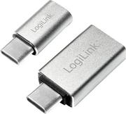 Złącza, przejściówki, adaptery - Logilink USB 3.1 C USB & micro USB (AU0040) - miniaturka - grafika 1