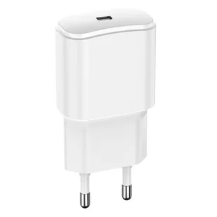 Forever Ładowarka sieciowa TC-01 20W Biały GSM104593 - Ładowarki do telefonów - miniaturka - grafika 1
