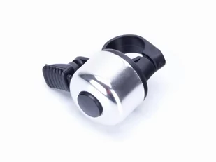 Dzwonek Mod.101 Aluminiowy Ding-Dong  Kolor Srebrny    Romet - Dzwonki do roweru - miniaturka - grafika 1