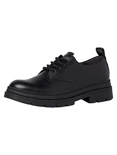 Sneakersy damskie - Tamaris Damskie sneakersy 1-1-23728-28, czarny - black uni - 36 EU - grafika 1