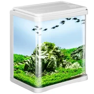 Akwaria i zestawy akwarystyczne - KRUGER MEIER ARONA AQUARIUM 3L - AKWARIUM ZESTAW BIAŁY - miniaturka - grafika 1