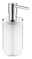 Mydelniczki i dozowniki mydła - Grohe Selection - Dozownik mydła w płynie, szkło/chrom 41028000 - miniaturka - grafika 1