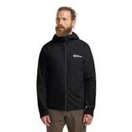 Kurtki męskie - Męska kurtka softshellowa Jack Wolfskin PRELIGHT OCTA JKT M black - S - miniaturka - grafika 1