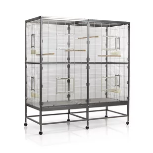 Montana Paradiso 150 woliera wewnętrzna dla ptaków - Dł. x szer. x wys.: 150 x 65 x 161 cm (2 paczki*) - Klatki i wyposażenie dla ptaków - miniaturka - grafika 1