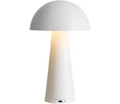 Lampy stojące - Markslöjd 108656 - LED Ściemnialna lampa akumulatorowa FUNGI LED/1,5W/5V IP44 biała - miniaturka - grafika 1