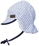 Czapki damskie - Sterntaler Czapka z daszkiem dla chłopców z ochroną karku kapelusz przeciwsłoneczny, niebieski (niebo 325), 47 - miniaturka - grafika 1