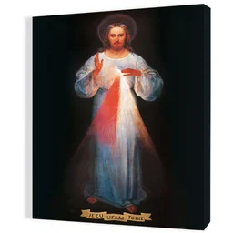 Obraz religijny na płótnie Jezus Miłosierny - Ikony i obrazy sakralne Obraz religijny na płótnie Jezus Miłosierny - Ikony i obrazy sakralne - miniaturka - grafika 1