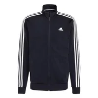Bluzy męskie - adidas bluza męska, Tinley/biały, 5XL - miniaturka - grafika 1