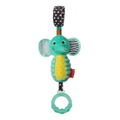 Gryzaki dla dzieci - Infantino Grzechotka słonia z dzwoneczkiem 5O39BB 5O39BB SAM  One size - miniaturka - grafika 1
