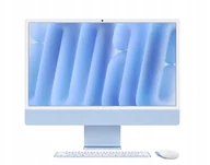 Zestawy komputerowe - Komputer Apple iMac 24" 4.5K Apple M4 10C CPU 10C GPU 16GB 256GB Blue - miniaturka - grafika 1
