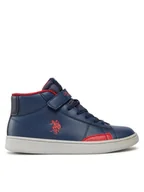 Buty dla chłopców - U.S. Polo Assn. Sneakersy ZACH002 S Niebieski - miniaturka - grafika 1