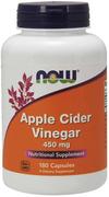 Ocet - NOW Foods - Apple Cider Vinegar, Ocet Jabłkowy, 450 mg, 180 kapsułek - miniaturka - grafika 1