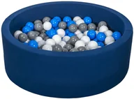 Suche baseny - Suchy Basen Dla Dziecka Z Piłeczkami 150Szt Granatowy Suchy Basen Dla Dziecka Z Piłeczkami 150Szt Granatowy (Kolor Piłeczek: Biały,Niebiski,Szary) - miniaturka - grafika 1