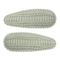 Ozdoby do włosów - Spinka do Włosów Zielona Zestaw 2 Sztuki Wsuwka Ozdobna Lekka i Wygodna - miniaturka - grafika 1