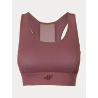 Biustonosze - Biustonosz sportowy damski H4Z22 STAD010 4F - miniaturka - grafika 1