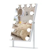 Lusterka do makijażu - Lusterko do makijażu LED Hollywood 300 x 410 mm - miniaturka - grafika 1