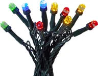 Oświetlenie świąteczne - Lampki choinkowe LED 100 diod 7,5m multikolor DIAMOND STAR timer - miniaturka - grafika 1