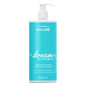 Mydła - On Line Dream, mydło w płynie do rąk i ciała 2w1, jaśmin i gardenia, 390 ml - miniaturka - grafika 1
