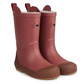 Chusty do noszenia dzieci - Nuuroo - Kalosze Dziecięce Z Naturalnej Gumy Mahogany Roz. 26 - miniaturka - grafika 1