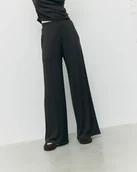 Spodnie sportowe damskie - Spodnie Gentle super soft choclate - miniaturka - grafika 1