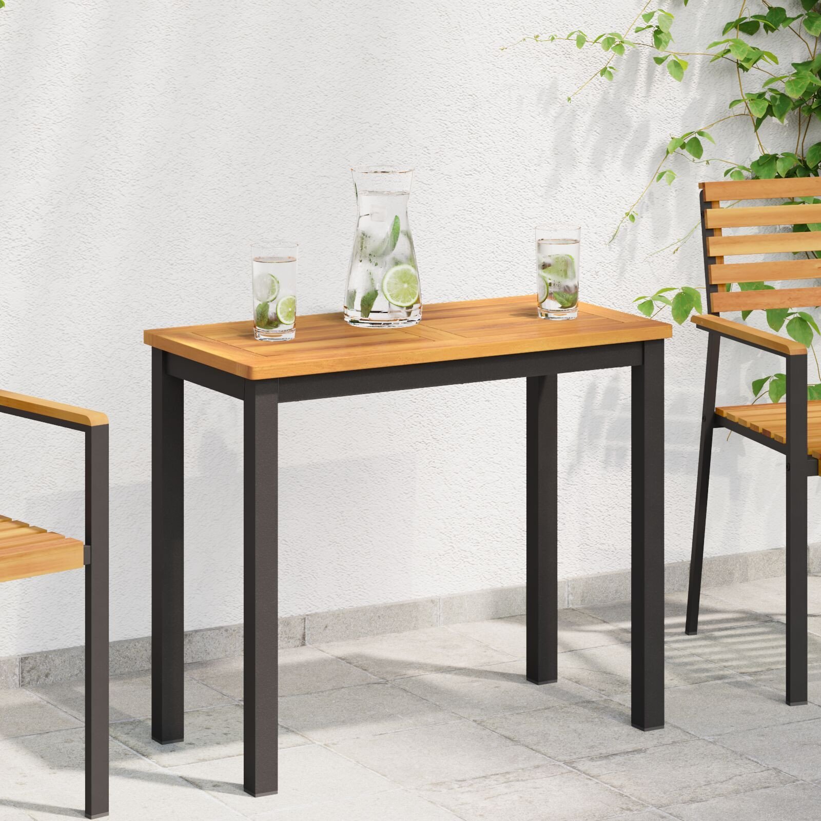 vidaXL Blat stołu 100x50x2,2 cm z litego drewna akacjowego