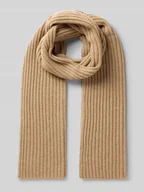 Apaszki i szaliki damskie - Szal z naszywką z logo - miniaturka - grafika 1