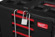 Skrzynki i torby narzędziowe - Milwaukee MILWAUKEE PACKOUT SKRZYNIA Z 4 SZUFLADAMI - miniaturka - grafika 1