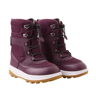 Dziecięce buty zimowe Reima Laplander 2.0 deep purple - 34 - Buty dla dziewczynek - miniaturka - grafika 1