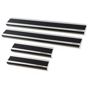 Nakładki progowe do Volkswagen Passat B6/B6 CC/B7 2005-2014 Sedan/Kombi/Coupe/Alltrack 4/5-drzwiowy - Standard,Carbon - Nakładki progowe - miniaturka - grafika 1