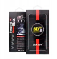 Szkła hartowane na telefon - Szkło Hartowane 6D Pro Veason Glass - do Iphone 17 Pro czarny - miniaturka - grafika 1