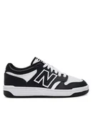 Buty dla dziewczynek - New Balance Sneakersy GSB480BW Czarny - miniaturka - grafika 1