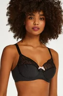 Biustonosze - Hunkemöller Nieusztywniony biustonosz z fiszbinami Adalyn Czarny - miniaturka - grafika 1